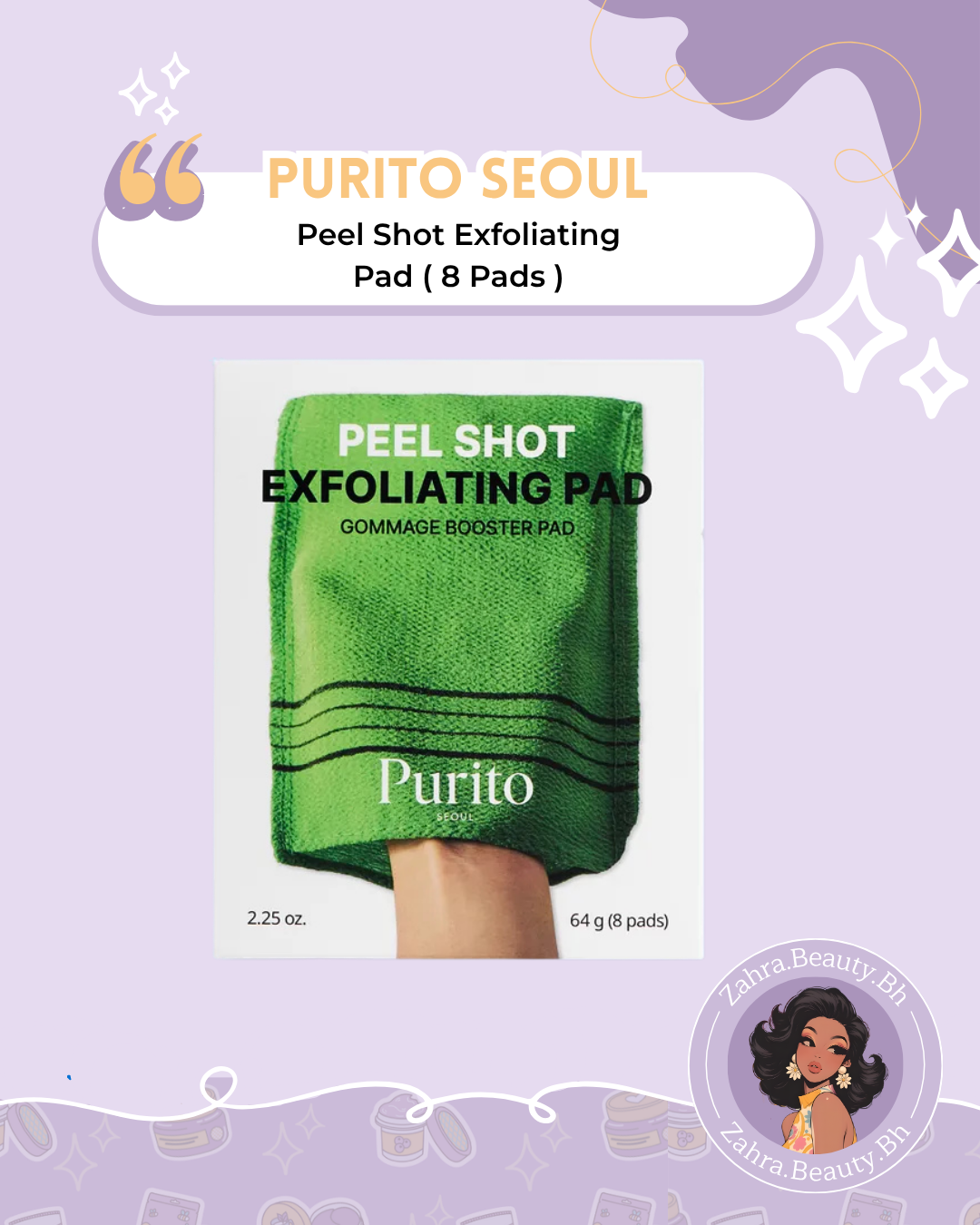 Purito SEOUL - Peel Shot Exfoliating Pad