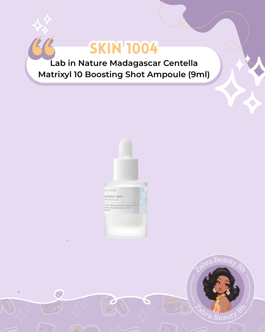 SKIN1004 - Lab in Nature Madagascar Centella Matrixyl 10 Boosting Shot Ampoule