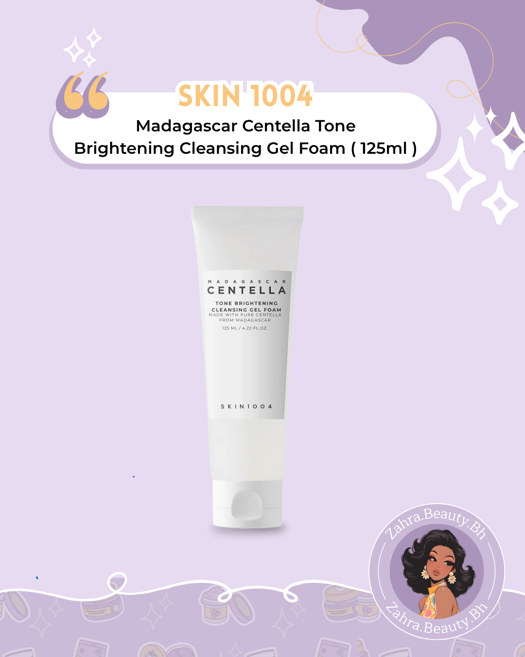SKIN1004 - Madagascar Centella Tone Brightening Cleansing Gel Foam (125ml)