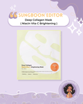 SUNGBOON EDITOR - Deep Collagen Mask - Niacin Vita C Brightening