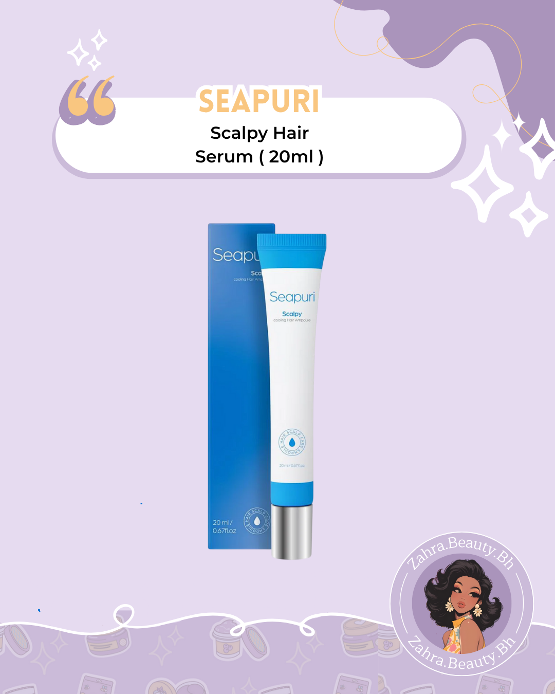 Seapuri - Scalpy Hair Serum (20ml)