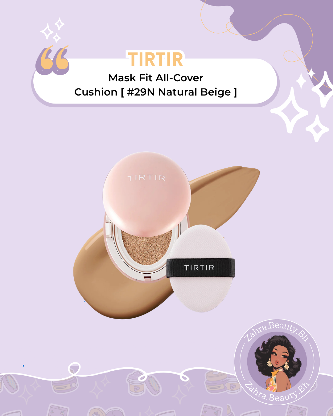TIRTIR - Mask Fit All Cover Pink Cushion (4.5g)