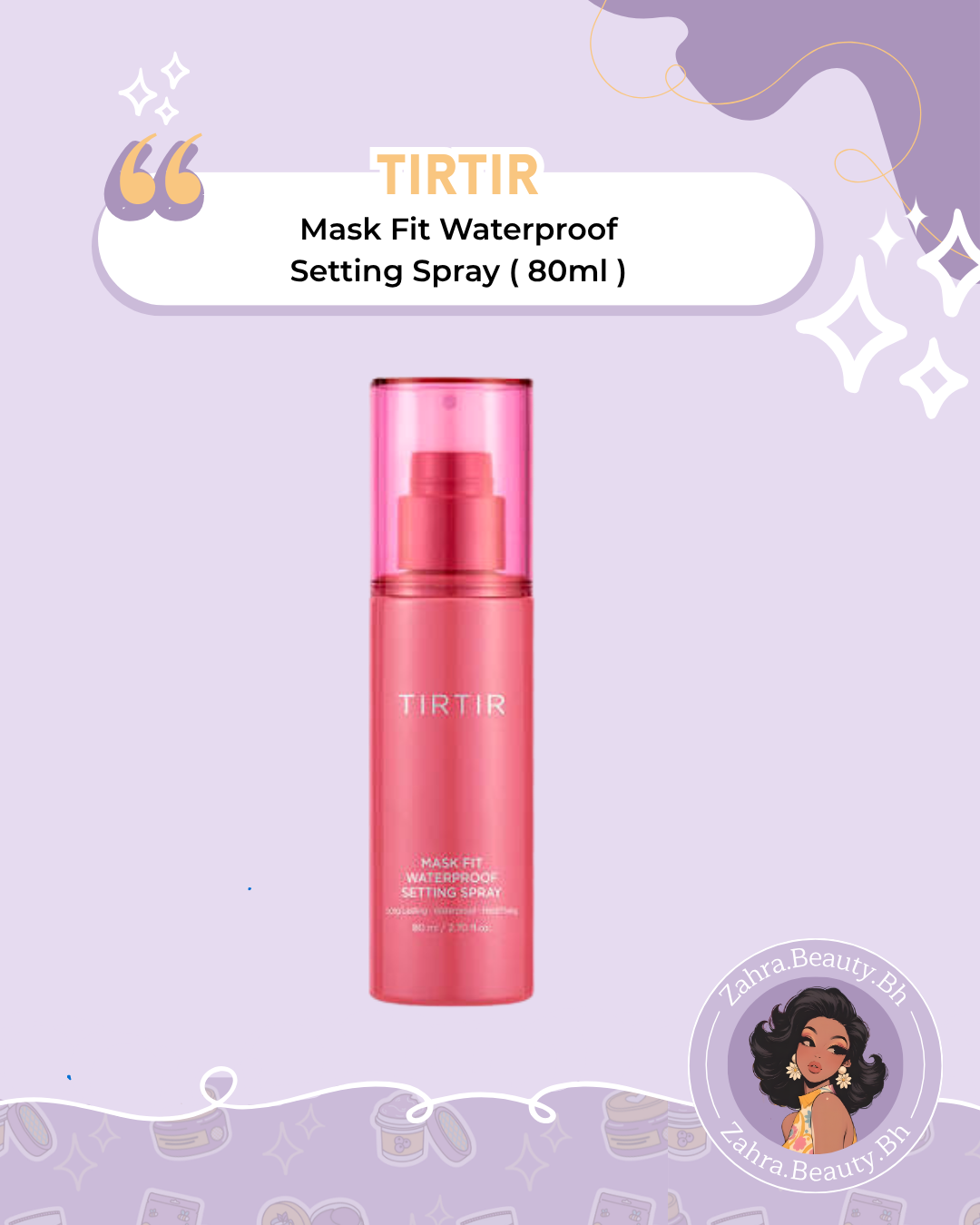 TIRTIR - Mask Fit Waterproof Setting Spray (80ml)