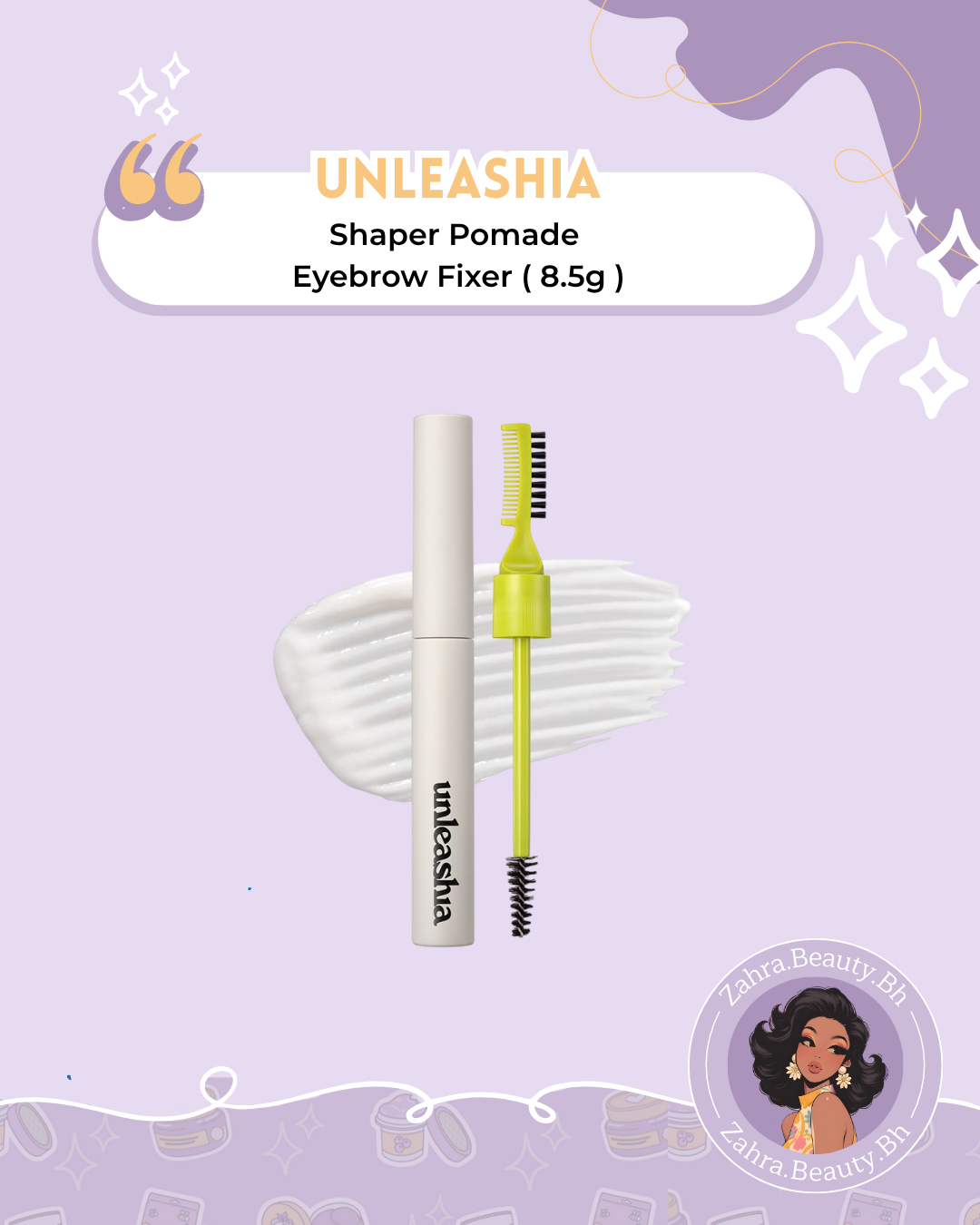 UNLEASHIA - Shaper Pomade Eyebrow Fixer (8.5g)