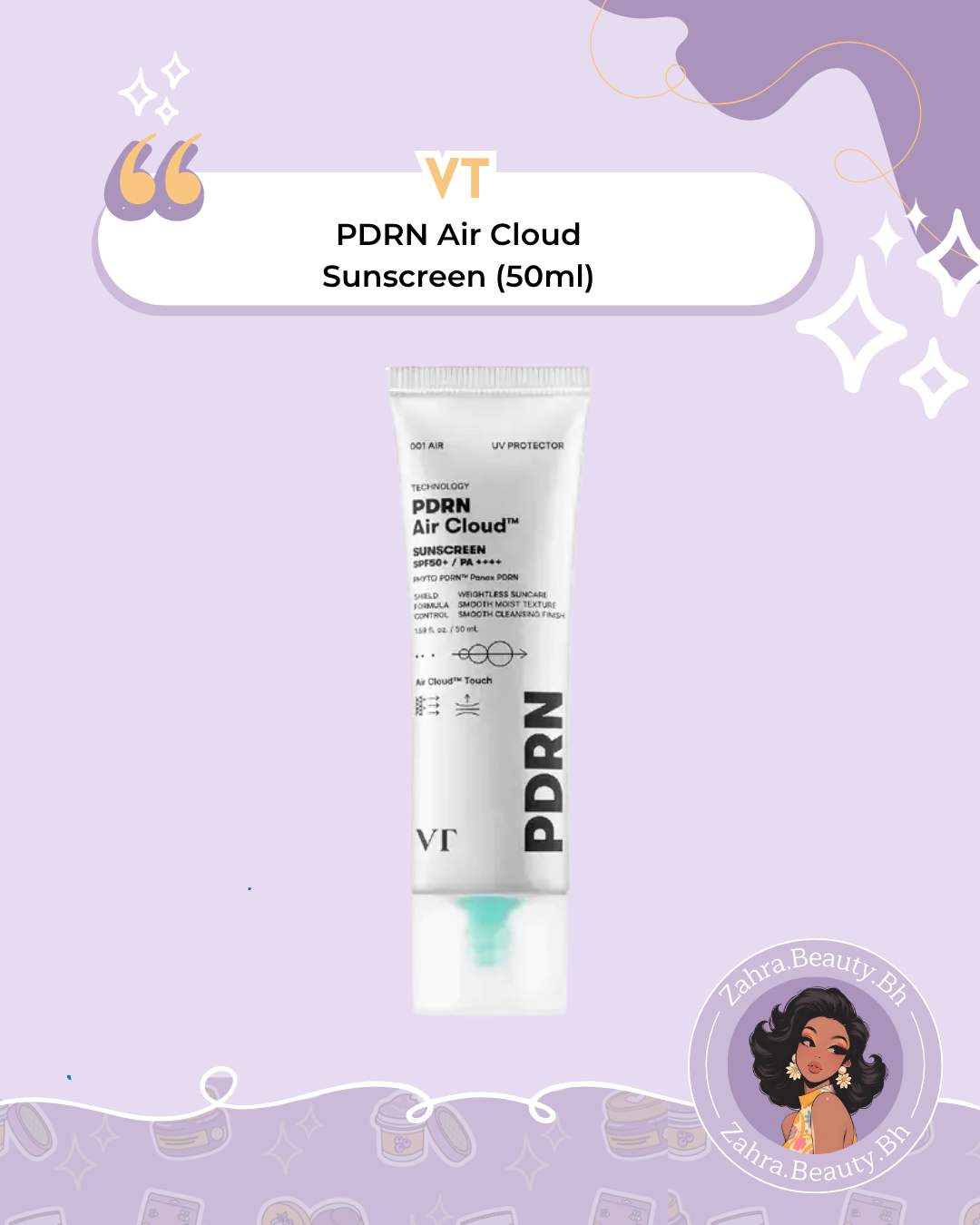 VT - PDRN Air Cloud Sunscreen (50ml)