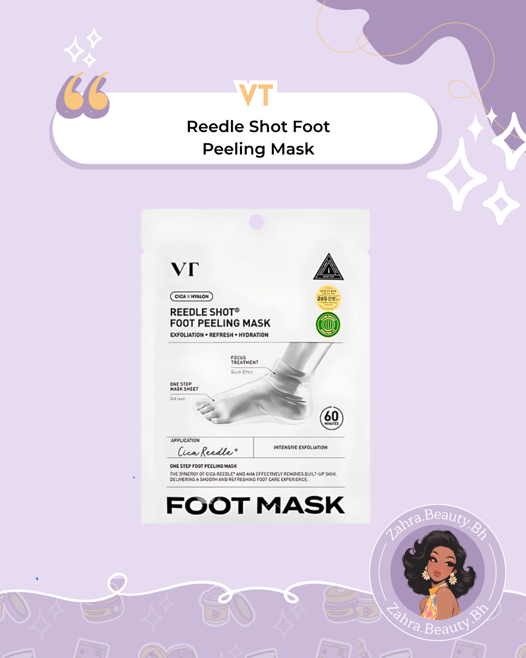 VT Cosmetics - Reedle Shot Foot Peeling Mask