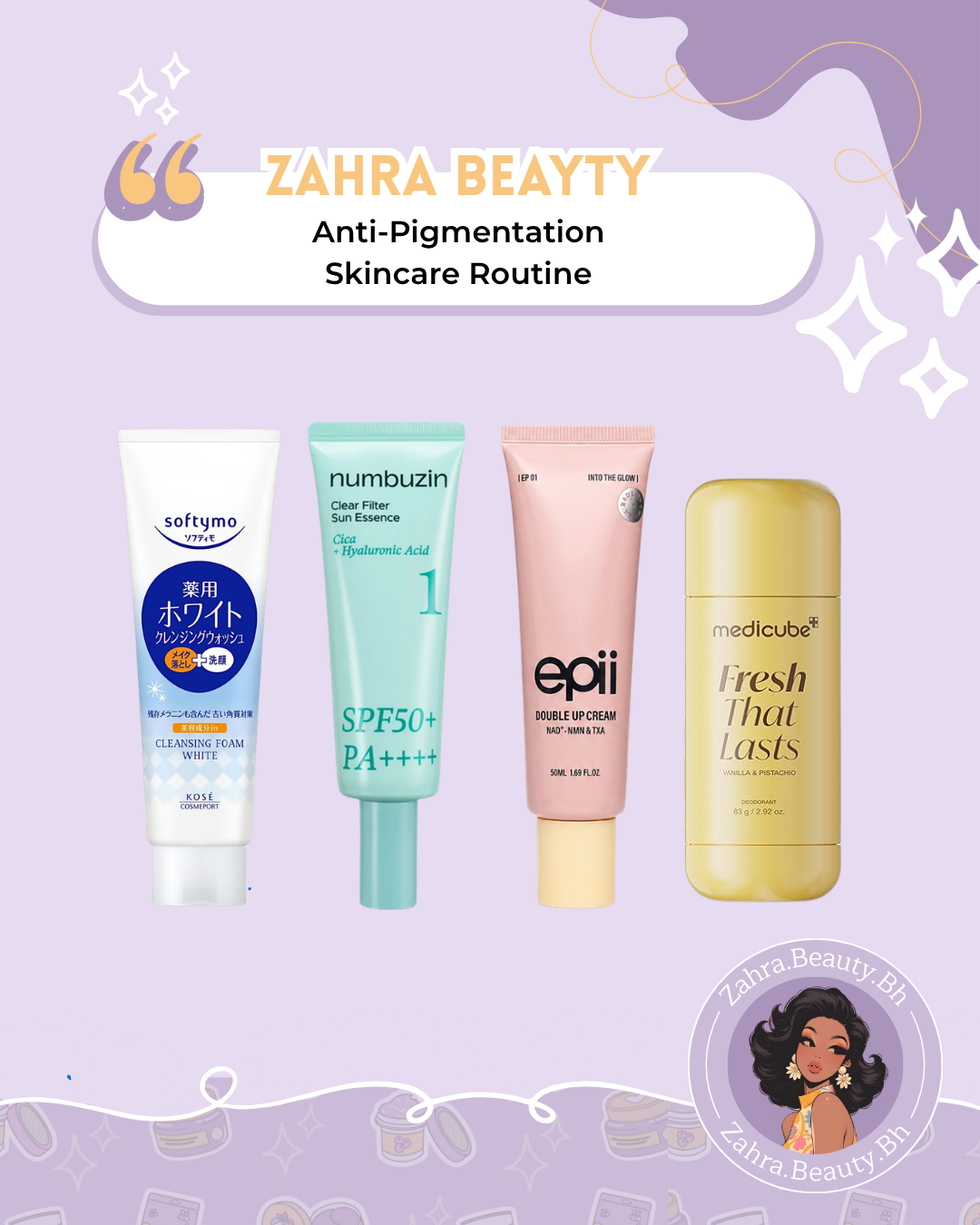 Zahra Beauty Store - Anti-Pigmentation Skincare Routine