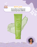 beplain - Mung Bean pH-Balanced Cleansing Foam (160ml)