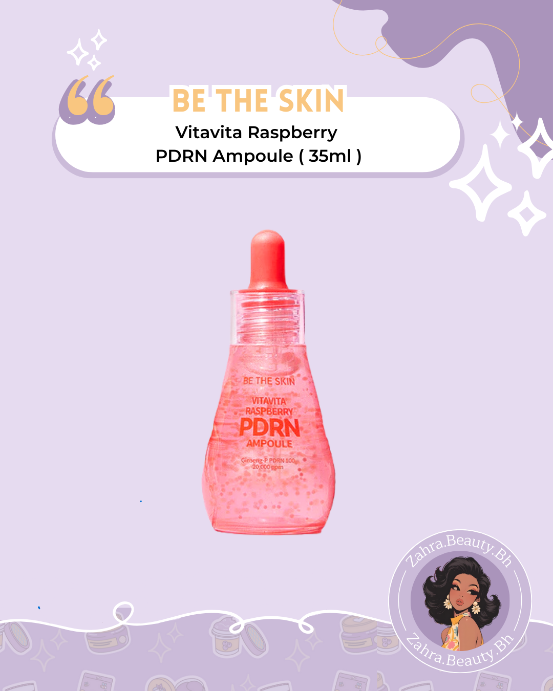 be the skin - Vitavita Raspberry PDRN Ampoule (35ml)