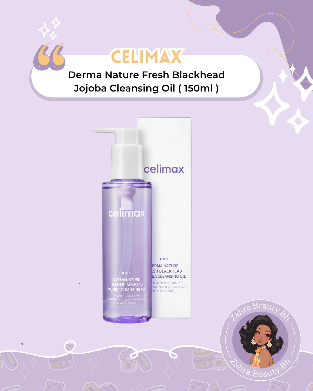Celimax - Derma Nature Fresh Blackhead Jojoba Cleansing Oil (150ml)