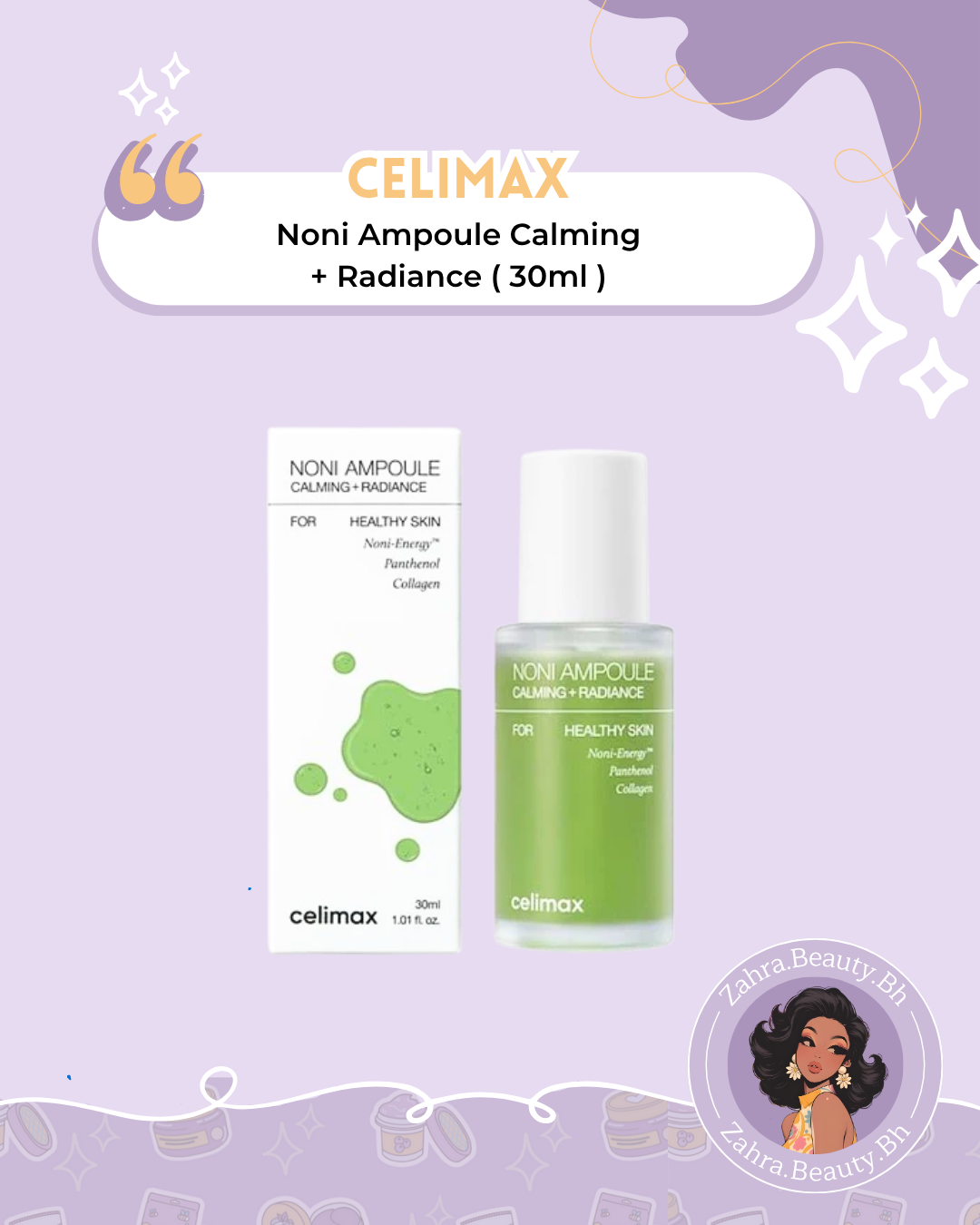 Celimax - Noni Ampoule Calming + Radiance (30ml)