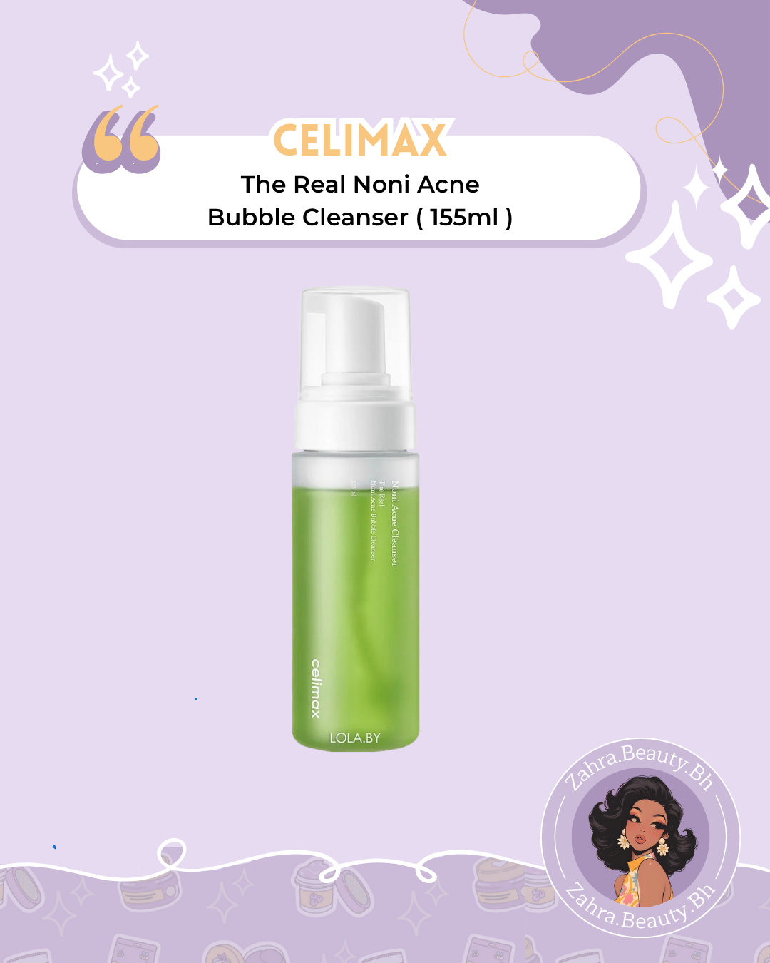 Celimax - The Real Noni Acne Bubble Cleanser (155ml)