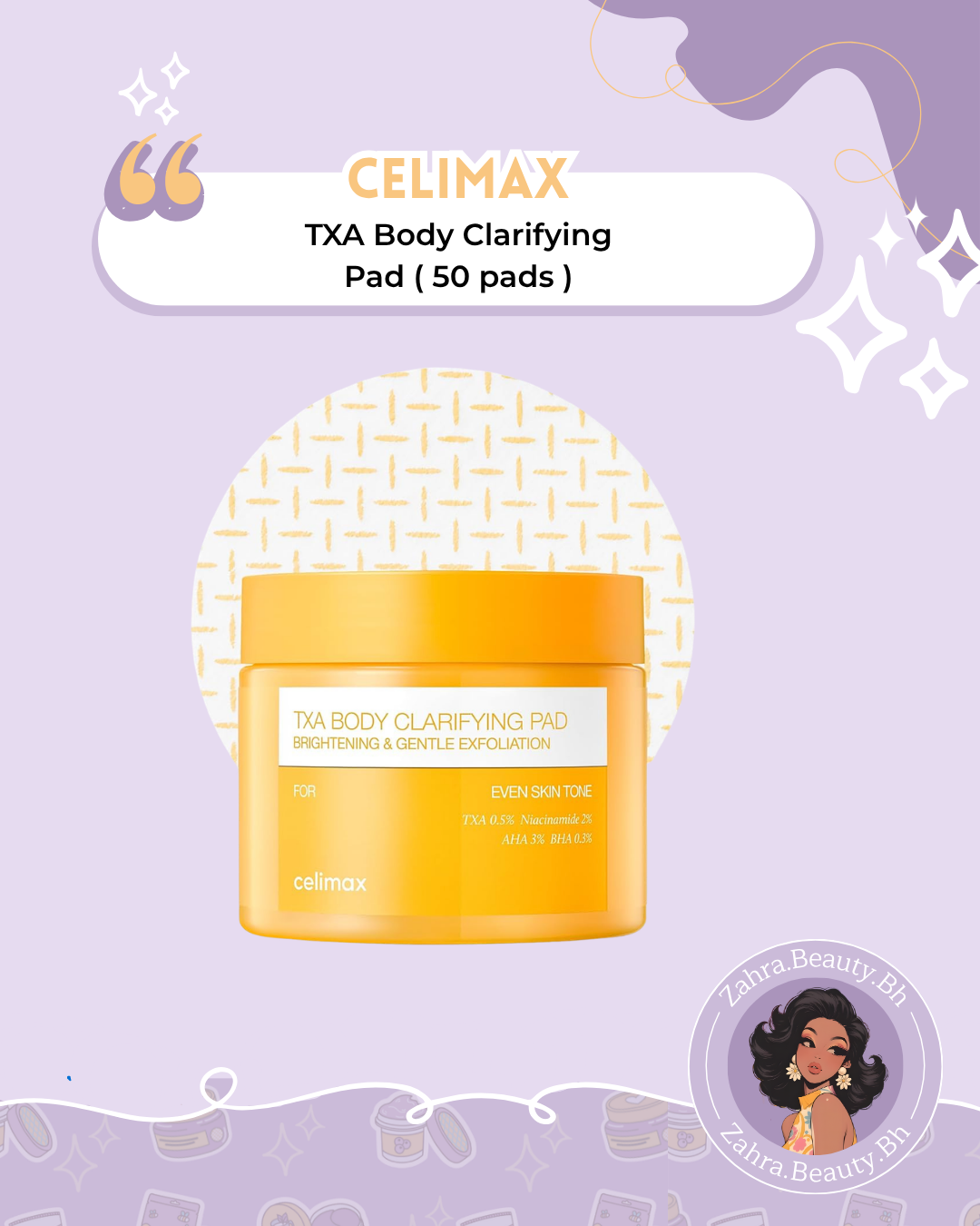 Celimax - TXA Body Clarifying Pad