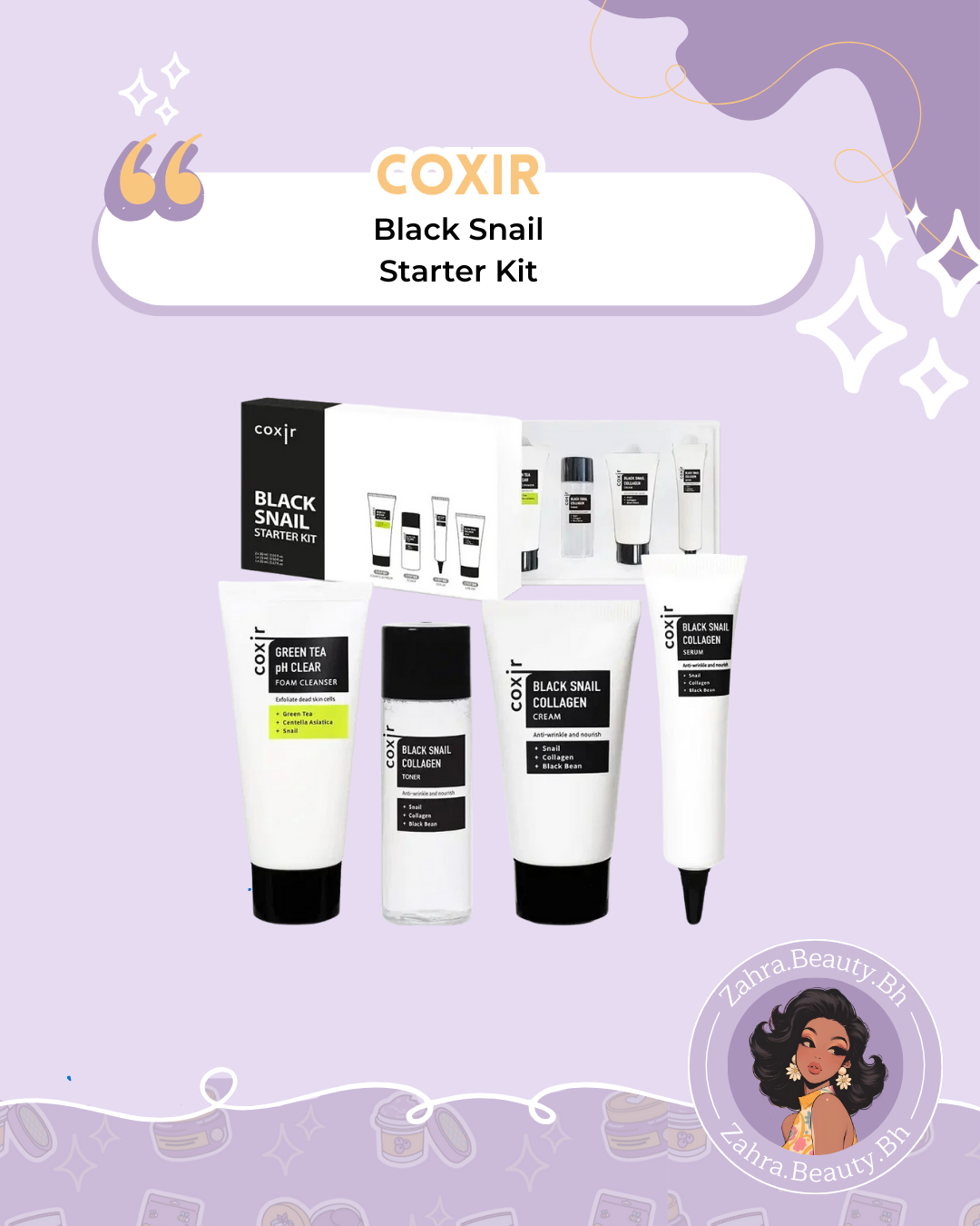 Coxir - Black Snail Starter Kit