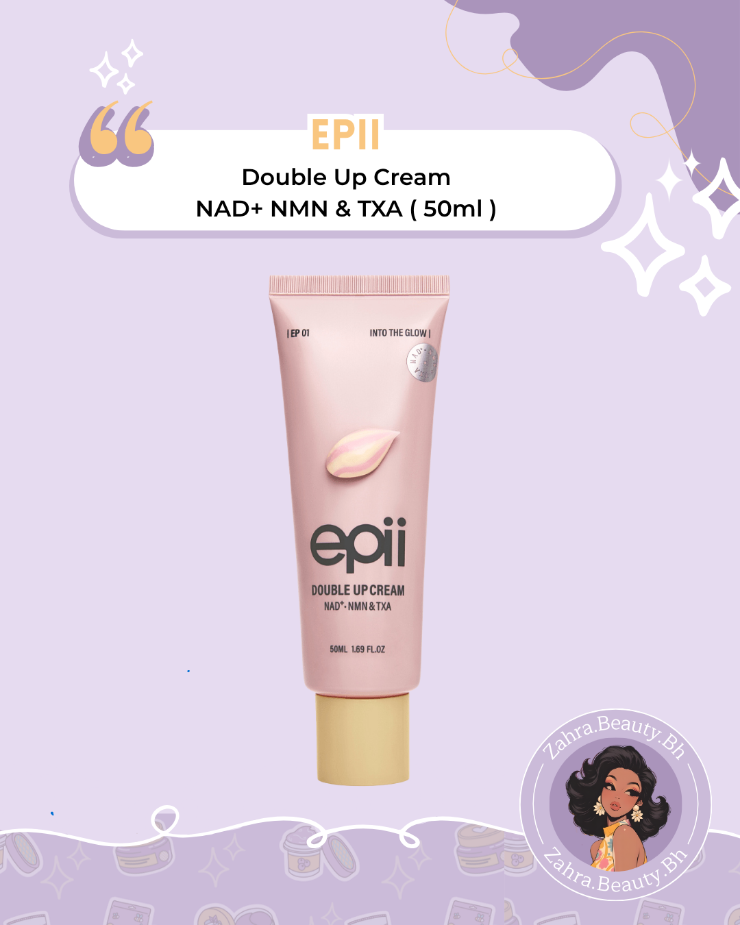 epii - Double Up Cream NAD+ NMN & TXA (50ml)
