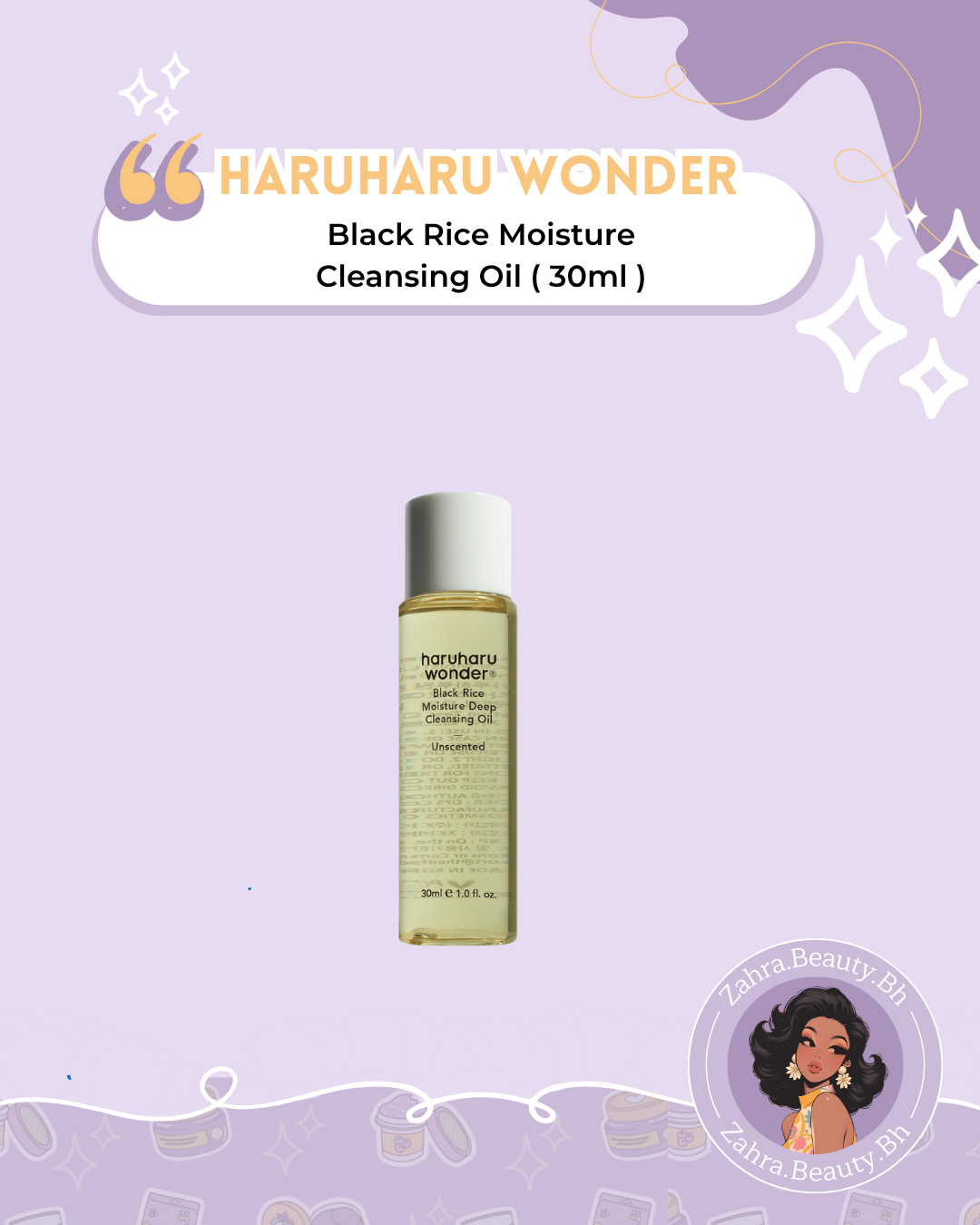 haruharu wonder - Black Rice Moisture Cleansing Oil