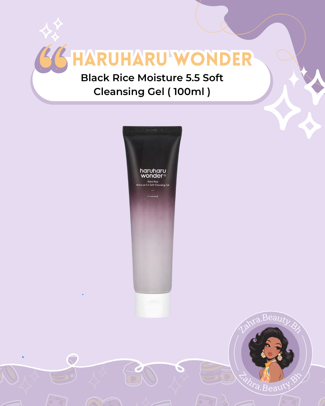Haruharu wonder - Black Rice Moisture 5.5 Soft Cleansing Gel (100ml)