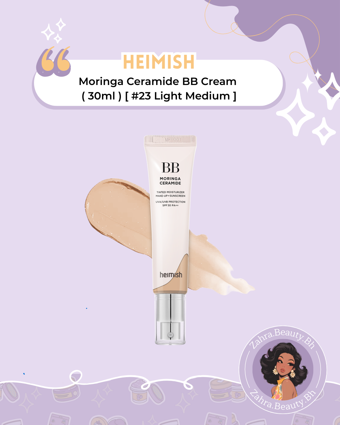 Heimish - Moringa Ceramide BB Cream (30ml)