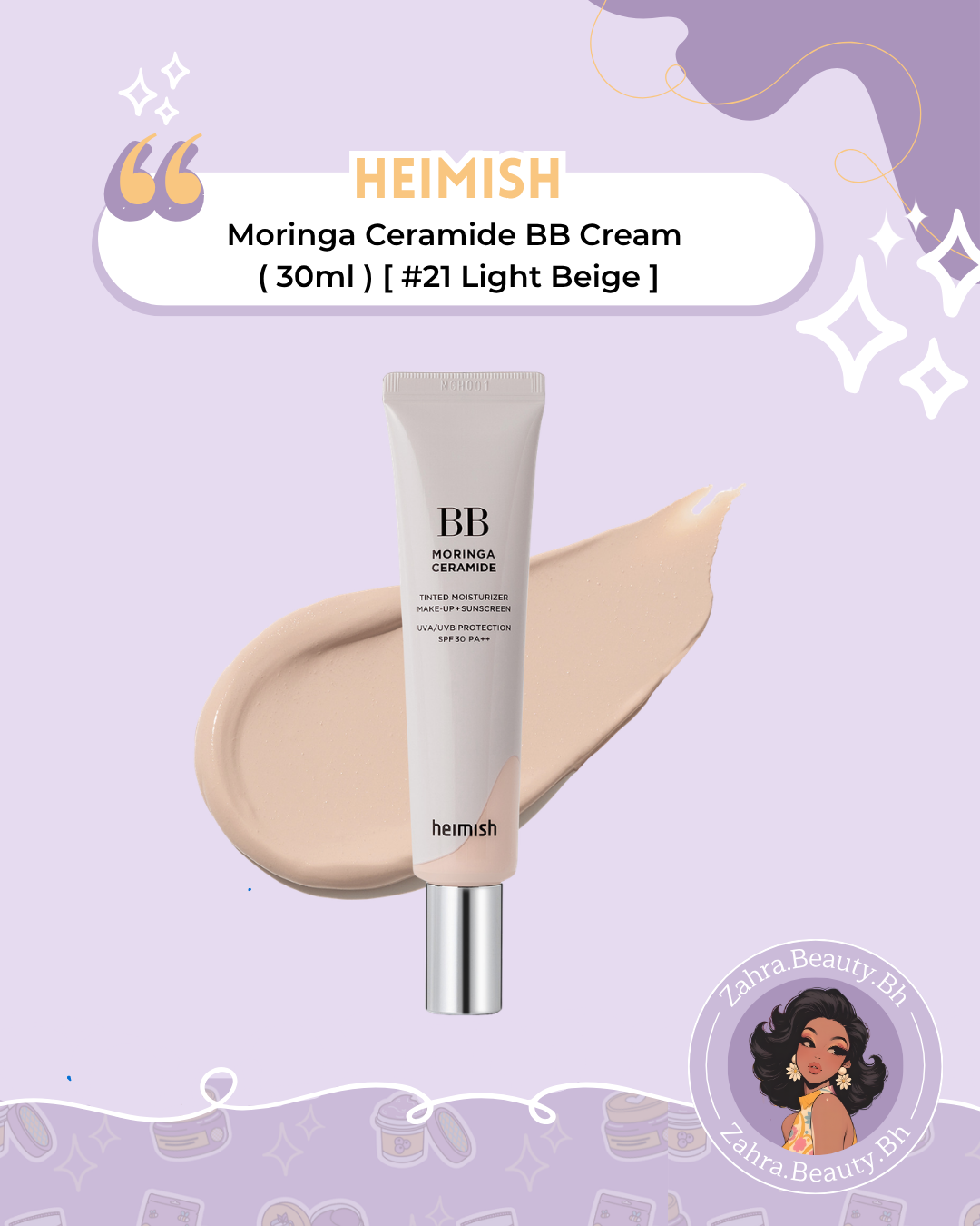 Heimish - Moringa Ceramide BB Cream (30ml)