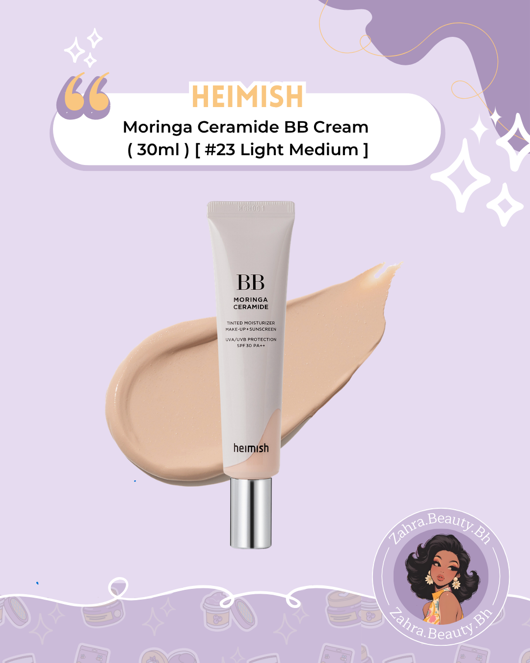 Heimish - Moringa Ceramide BB Cream (30ml)