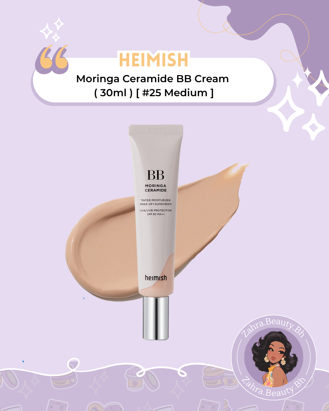 Heimish - Moringa Ceramide BB Cream (30ml)
