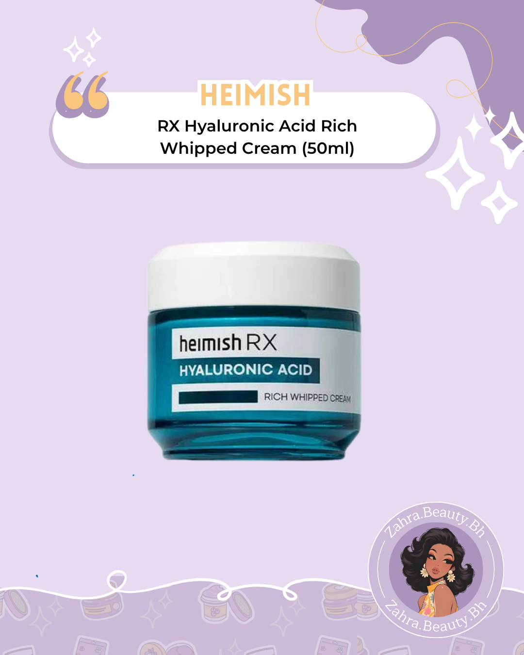 Heimish - RX Hyaluronic Acid Rich Whipped Cream (50ml)