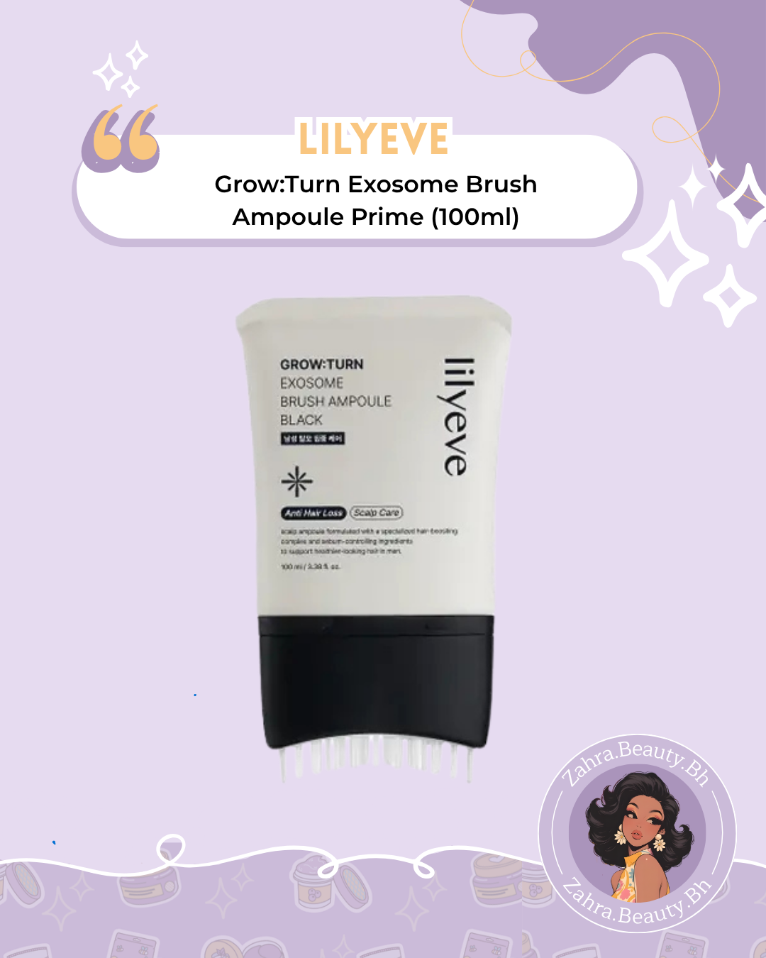 lilyeve - Grow:Turn Exosome Brush Ampoule Prime (100ml)