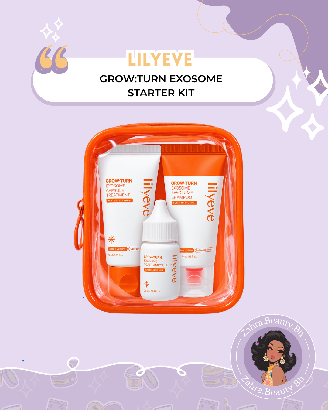 Lilyeve - Grow-Turn Exosome Starter Kit