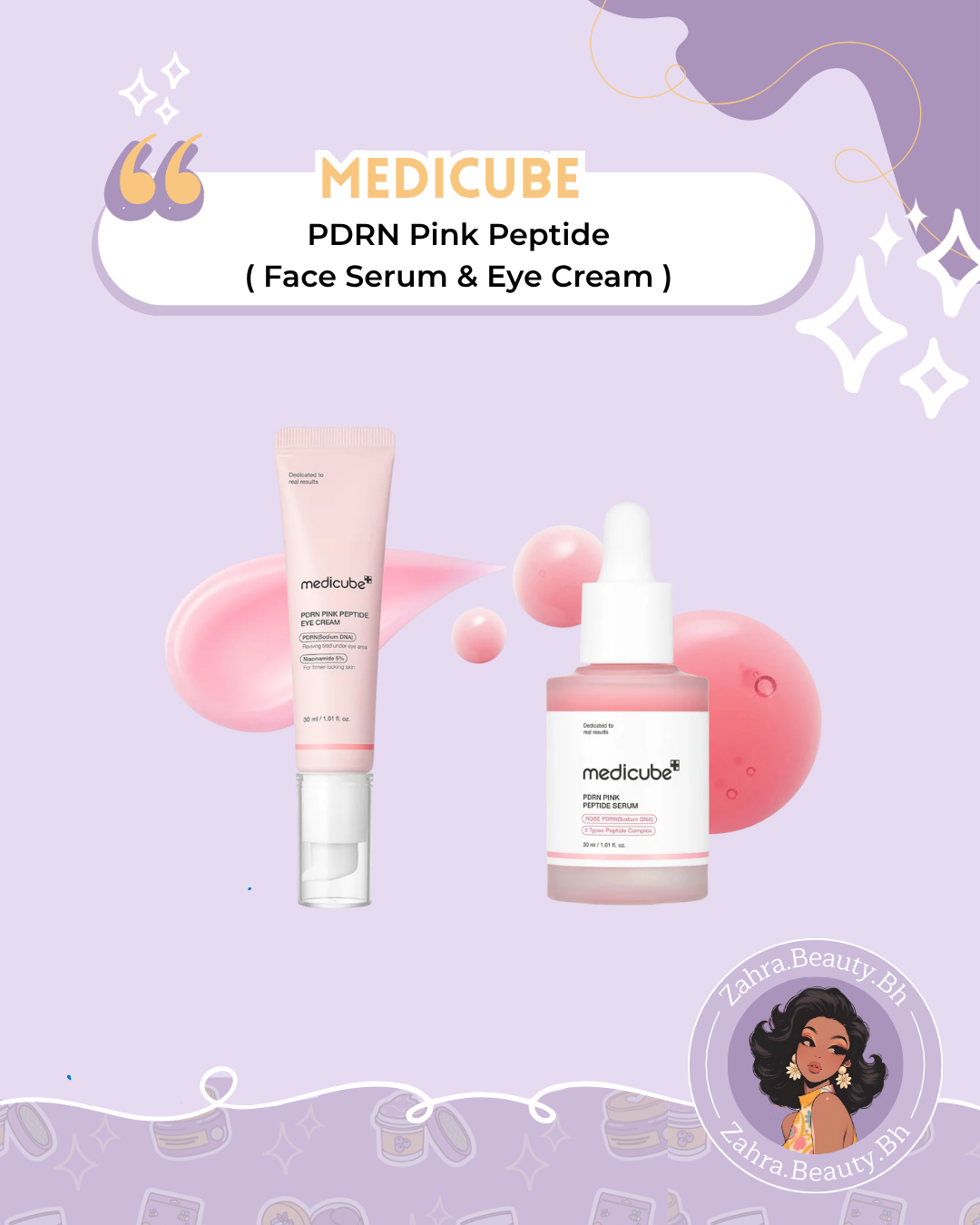 medicube - PDRN Pink Peptide ( Face Serum & Eye Cream )