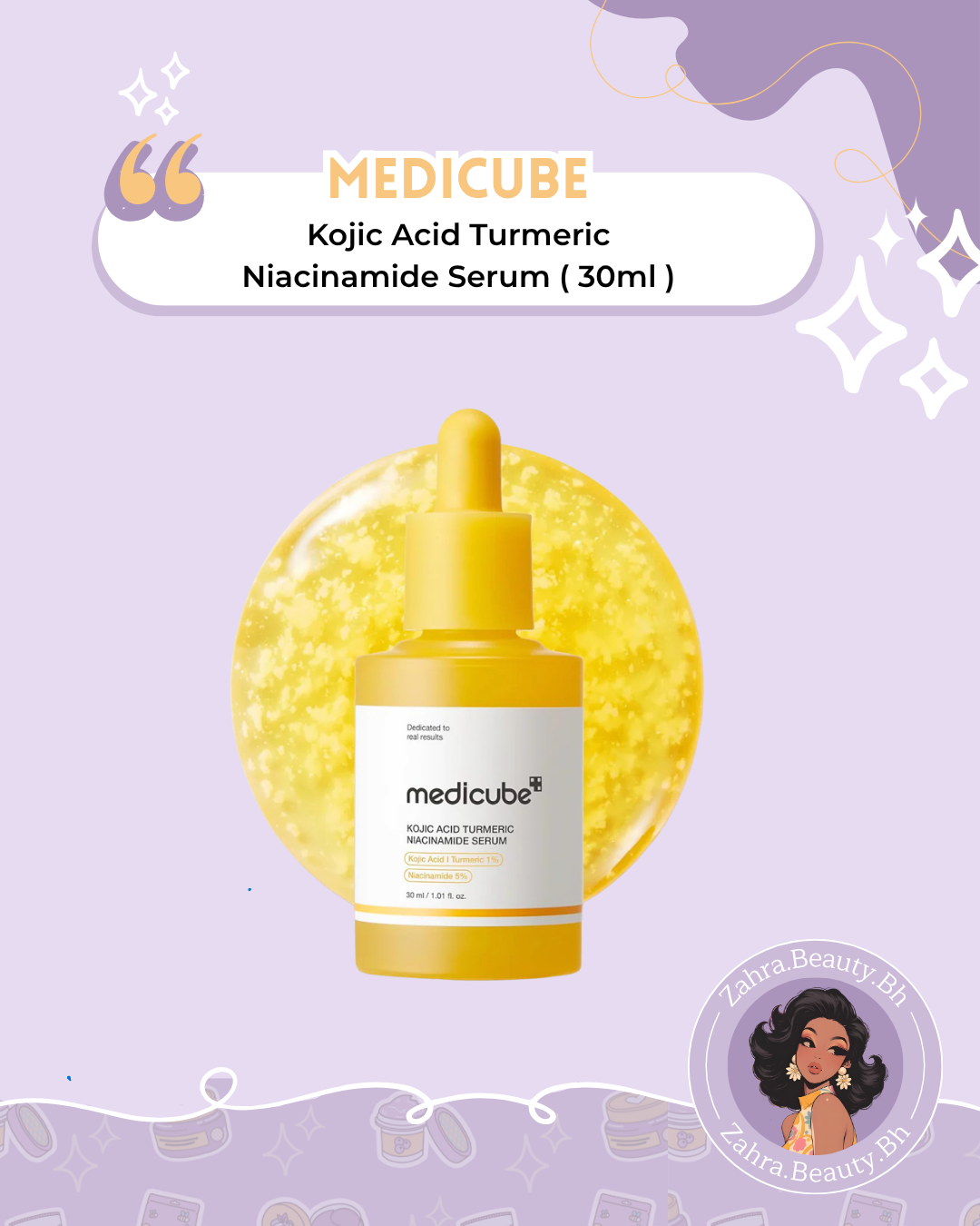 MEDICUBE - Kojic Acid Turmeric Niacinamide Serum (30ml)