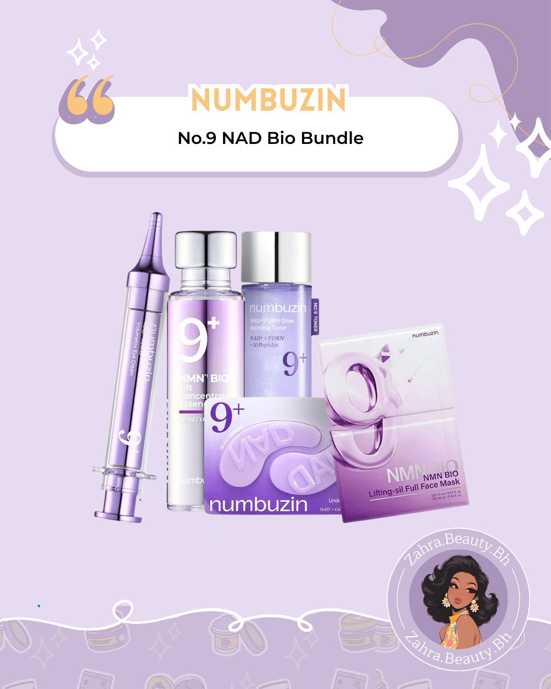 numbuzin - No.9 Ultimate NAD+ Routine Set