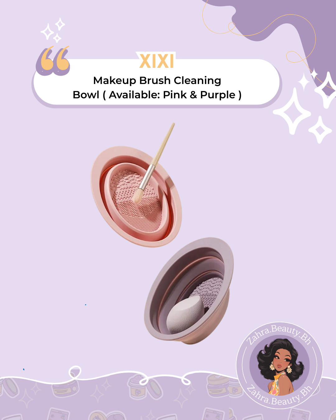 Xixi - Makeup Brush Cleaning Bowl